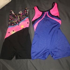 Girls size 4/5 Gymnast Leotards